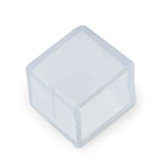 Зажим изолирующий UCW-K10 CLEAR 025 POLYBAG (заглушка) для светодиодной ленты 220В 10х7мм прозр. (уп.25шт) Uniel UL-00000870