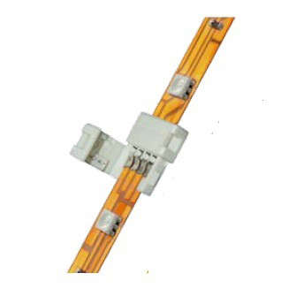 Клемма соединительная UTC-L-4/B20-RGB WHITE 020 POLYBAG для светодиодных лент 5050 RGB 4 контакта IP20 бел. (уп.20шт)...