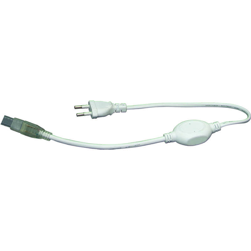 Соединитель (провод) UCX-SK2/A67-NNN CLEAR 005 POLYBAG для светодиодных лент 220В 3528 2 контакта прозр. (уп.5шт) Uni...