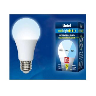Лампа светодиодная LED-A60-10W/NW/E27 /FR/MB PLM11WH Multibright 10Вт грушевидная матовая 4000К нейтр. бел. E27 100-5...