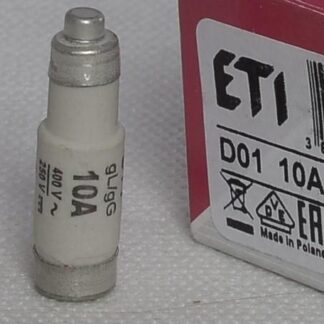 Предохранитель D 01 10А/400V ROSA 322010