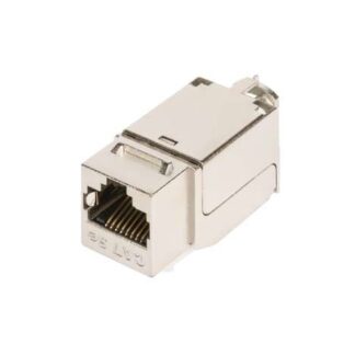 Модуль-вставка Keystone кат.6 (класс E) 250МГц RJ45/8P8C FT-TOOL/110/KRONE T568A/B полный экран метал. NIKOMAX NMC-KJ...