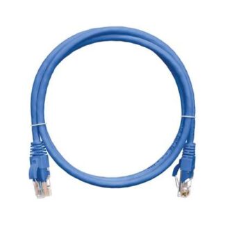 Патч-корд кат.5E (класс D) U/UTP 4 пары 24 AWG (7х0.205мм) 100МГц 2хRJ45 (8P8C) BC чистая медь LSZH нг(А)-HFLTx 0.3м ...