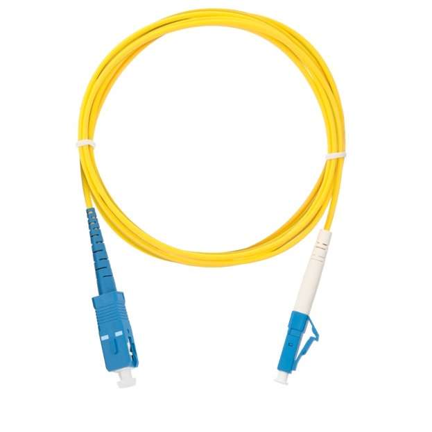 Патч-корд NMF-PC1S2C2-SCU-LCU-002 волоконно-оптический переходн. одномод. 9/125мкм стандарта OS2 SC/UPC-LC/UPC одинар...