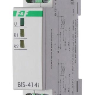 Реле импульсное BIS-414i (установка на DIN-рейку; управление двумя нагрузками; для нагрузки с больш. пусков. током (160А/20мс)) F&F EA01.005.020