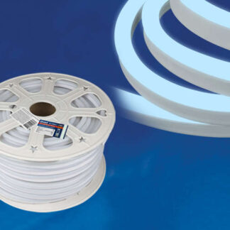 Лента светодиодная ULS-N21-2835-120LED/m-8mm-IP67-220V-8W/m-50M-DW NEON 8Вт/м 120LED/м холод. бел. IP67 220В 8мм гибк...