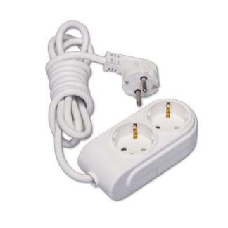 Удлинитель 2х5м с заземл. 16А IP20 ПВС 3х1.5 защ. шторки Makel N2210064