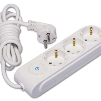 Удлинитель 3х7м с заземл. 16А IP20 с выкл. защ. шторки Makel N3310073