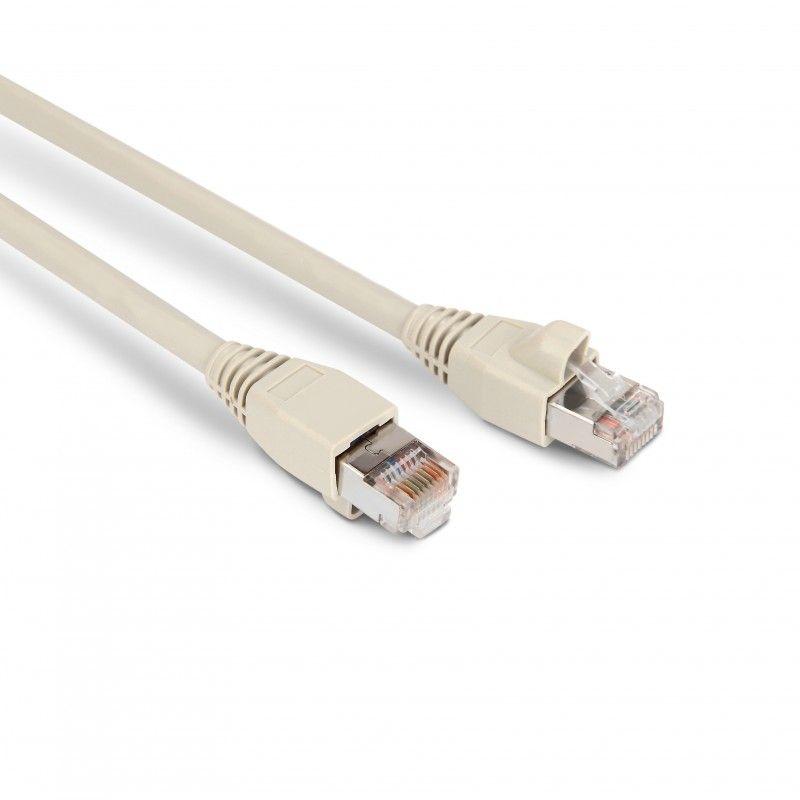 Патч-корд PC-LPM-STP-RJ45-RJ45-C6a-3M-LSZH-GY F/UTP экранир. кат.6a LSZH 3м сер. Hyperline 52122