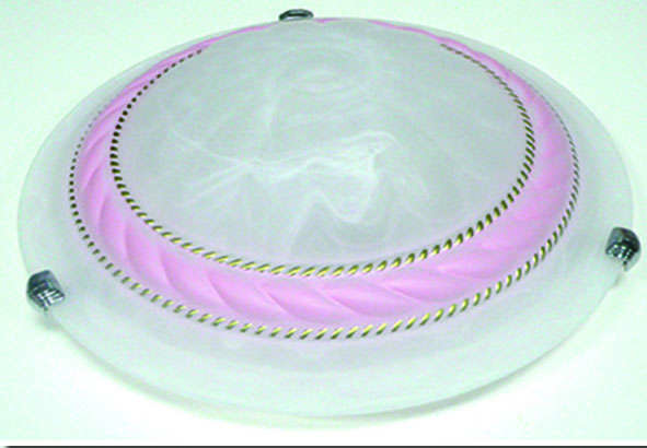 Светильник 2х60 "Орхидея" d30 2х60Вт E27 IP20 роз. арм. хром 2201 Альфа Лайт 3334