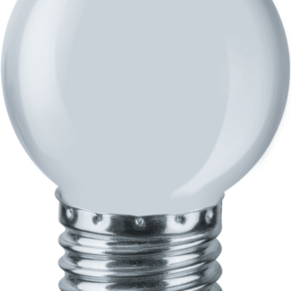 Лампа светодиодная 61 243 NLL-G45-1-230-W-E27 1Вт шар матовая E27 176-264В Navigator 61243