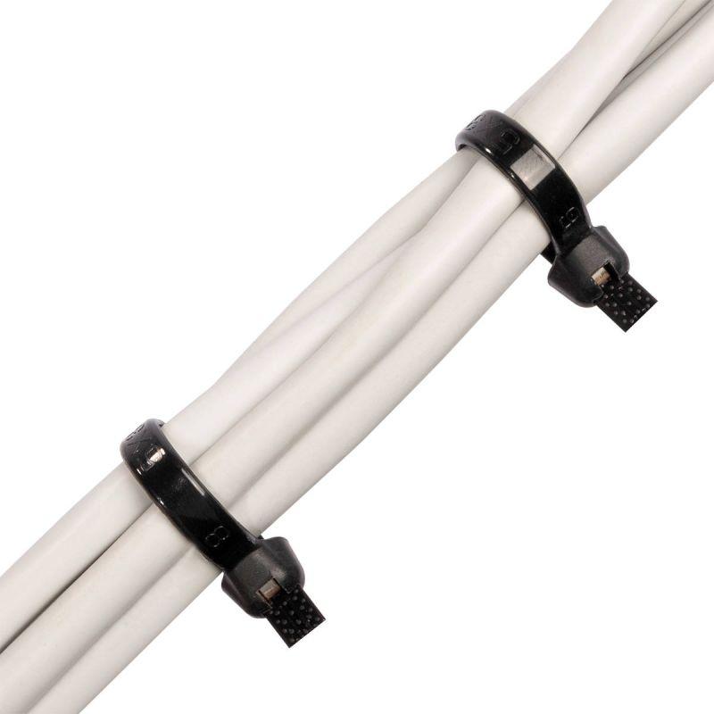 Хомут кабельный КСЗ 5х300 нейл. черн. (уп.100шт) Fortisflex 61338