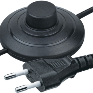Шнур 61 601 NPS-FS01-170-2х0.5-BL 1.7м с выкл. черн. Navigator 61601