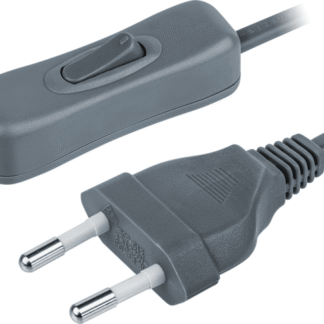 Шнур 61 722 NPS-FS-170-2х0.5-GR 1.7м с выкл. сер. Navigator 61722