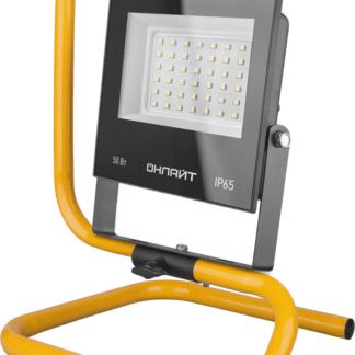 Прожектор светодиодный переносной 61 996 OFL-01-50-4K-GR-IP65-LED-PRL 50Вт 4000К IP65 4250лм ОНЛАЙТ 61996