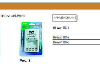 Устройство зарядное BC1 быстр. заряд Hi-Watt 2331