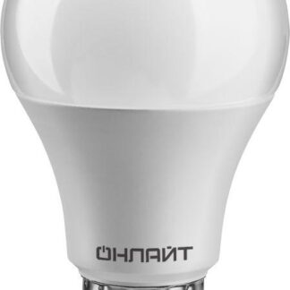 Лампа светодиодная 71 682 OLL-A65/А60-12-230-2.7K-E27 12Вт грушевидная 2700К тепл. бел. E27 1000лм 176-264В ОНЛАЙТ 71682