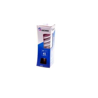 Лампа люминесцентная компакт. SPC 9Вт E27 спиральная 4200К КОСМОС LKsmT2SPC9wE2742