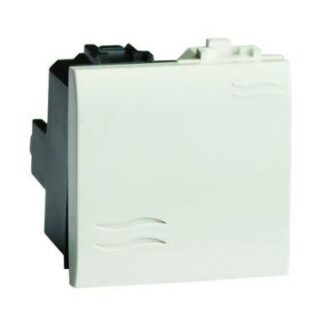 Выключатель кнопочный 1-кл. 2мод. Brava 16А IP20 бел. DKC 76022B