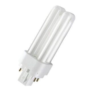 Лампа люминесцентная компакт. DULUX D/E 18W/830 G24q-2 OSRAM 4050300327211