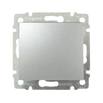 Переключатель перекрестный 1-кл. СП Valena 10А IP31 250В механизм алюм. IEK 770107
