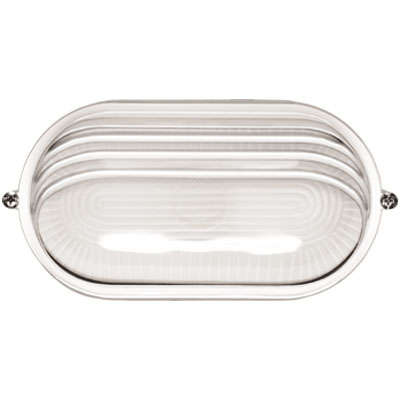 Светильник НПП 1207 100Вт E27 IP54 черн. овал ресничка IEK LNPP0-1207-1-100-K02