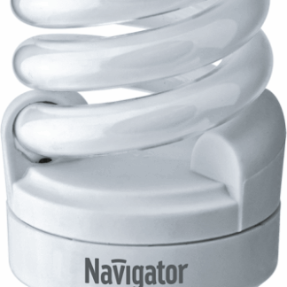 Лампа люминесцентная компакт. 94 044 NCL-SFW10-15-860-E14 15Вт E14 спиральная 6500К Navigator 94044