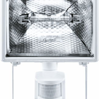Прожектор 94 610 NFL-SH1-500-R7s/WH 500Вт R7s IP44 (ИО 500вт бел. с датчиком движ.) Navigator 94610