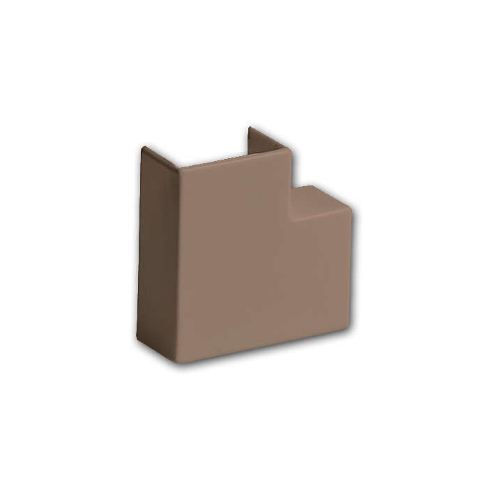 Поворот 90град. для кабель-канала РКК 30х25 корич. Ruvinil ПВР-30х25-К