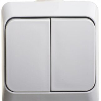 Выключатель 2-кл. ОП Этюд 10А IP44 10AX сер. SE BA10-042C