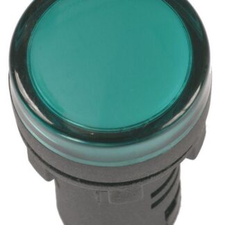 Лампа светосигнальная AD16DS d16мм 24В AC/DC зел. KARAT IEK BLS10-ADDS-024-K06-16