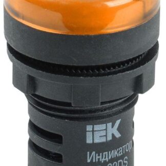 Лампа светосигнальная AD22DS d22мм 230В AC желт. KARAT IEK BLS10-ADDS-230-K05