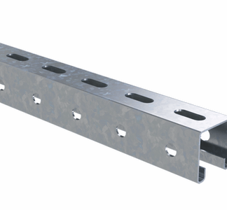 Профиль С-образный перфорир. 41х41 L3000 сталь 1.5мм LAS DKC BPL4130