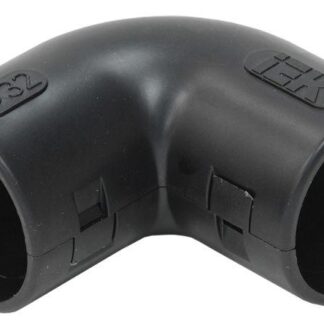 Поворот открывающийся на 90град. CI32G черн. IEK CTA10D-CIG32-K02-025