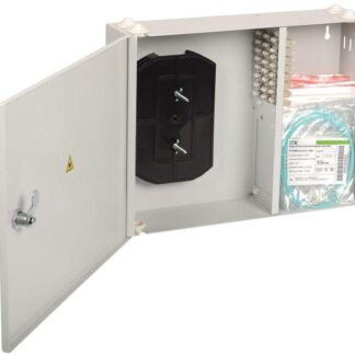 Кросс укомплектованный настенный LC (duplex) 24 порта (OS2) ITK FOBX24-N-24LCUD09