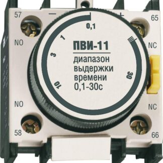 Приставка ПВИ 11 0.1-30сек 1НО+1НЗ KARAT IEK KPV10-11-1