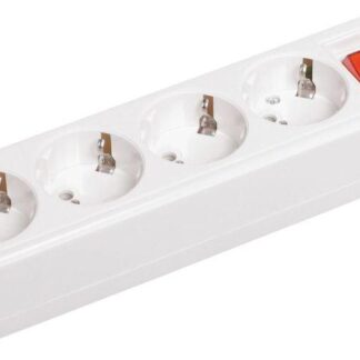 Колодка удлинителя 4-м 16А Classic К04В 2P+PE 250В с выкл. IEK KYP11-16-04-00-ZK