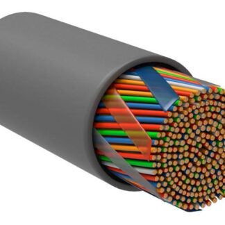 Кабель витая пара U/UTP кат.5E 25х2х24AWG solid LSZH сер. (500м) (м) ITK LC1-C5E25-121