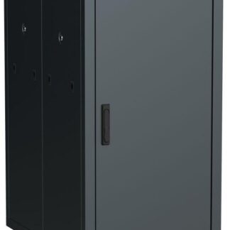 Шкаф сетевой 19дюйм LINEA N 18U 600х1000мм металлическая передняя дверь черн. ITK LN05-18U61-M