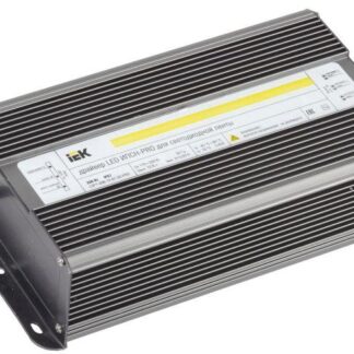 Драйвер LED ИПСН-PRO 5050 200Вт 12В блок-шнуры IP67 IEK LSP1-200-12-67-33-PRO