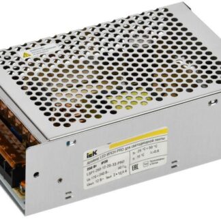 Драйвер LED ИПСН-PRO 5050 250Вт 12В блок-клеммы IP20 IEK LSP1-250-12-20-33-PRO