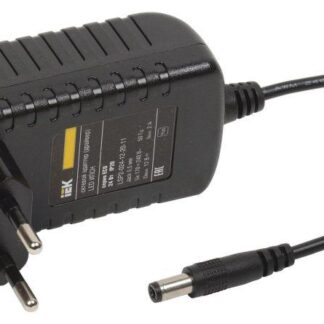 Драйвер LED ИПСН ECO 3528 24Вт 12В адаптер-JacK 5.5мм IP20 IEK LSP2-024-12-20-11