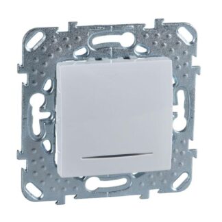 Переключатель перекрестный 1-кл. СП Unica 10А IP20 (сх. 7а) с подсветкой механизм бел. SchE MGU5.205.18NZD