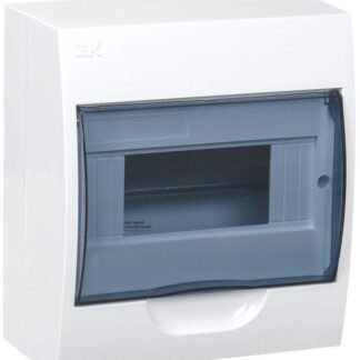 Корпус навесной ЩРН-П-8 Krepta 3 IP41 пластик. бел. IEK MKP12-N-08-40-20