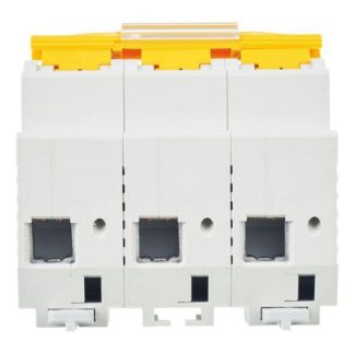 Выключатель автоматический модульный 3п D 40А 10кА ВА47-100 KARAT IEK MVA40-3-040-D