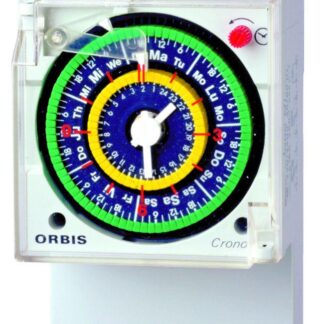 Реле времени суточное CRONO QRD шаг 15мин с рез. ORBIS OB050623