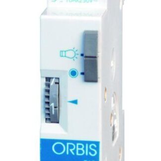 Таймер лестничный модульный T-16 10А задержка от 45с до 7мин Orbis OB060131