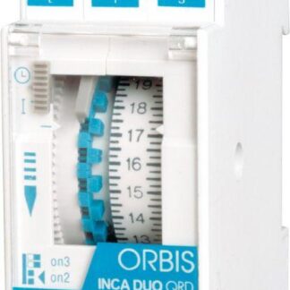 Реле времени модульное суточное INCA DUO D шаг 15мин без рез. ORBIS OB330132
