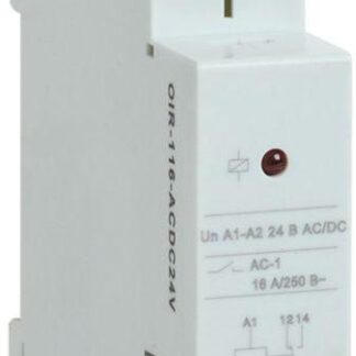 Реле промежуточное OIR 1 конт. (16А) 24В AC/DC IEK OIR-116-ACDC24V