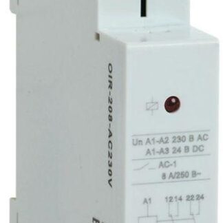 Реле промежуточное OIR 2 конт. (8А) 230В AC IEK OIR-208-AC230V